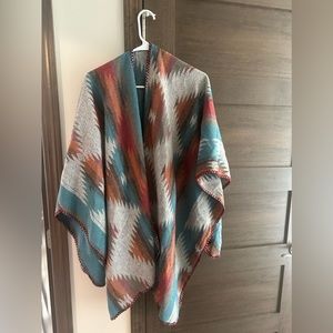 One Size Fits Most Aztec Wrap